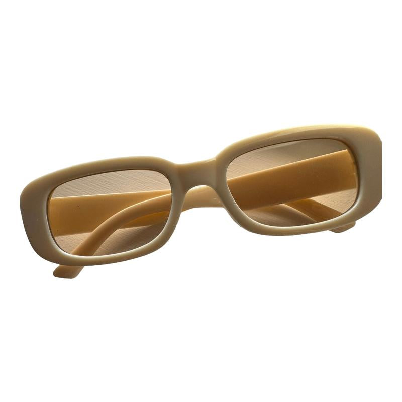 Riley Retro Rectangle Sunglasses