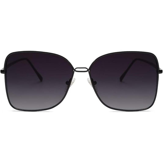 Classic Trendy Square Oversized Sunglasses Womens Mens UV400 Big Large Designer Shades SJ1082 Square Frame Glass