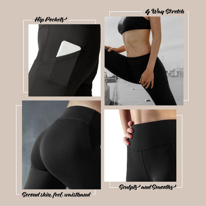 High Waisted Yoga Pants for Women with Pockets Leggings for Women Yoga Pants