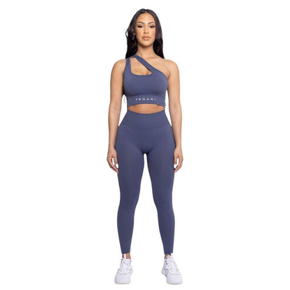 Seamless Sculpt Leggings - Faded Blue