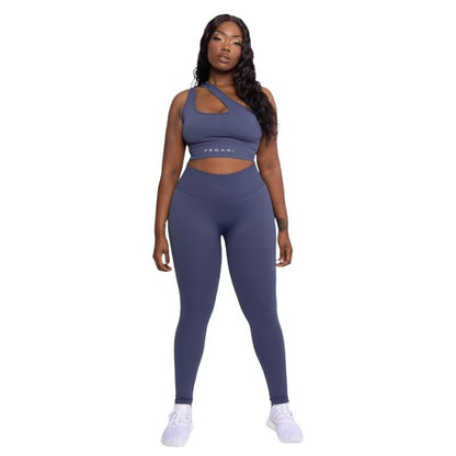 Seamless Sculpt Leggings - Faded Blue