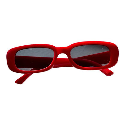 Riley Retro Rectangle Sunglasses